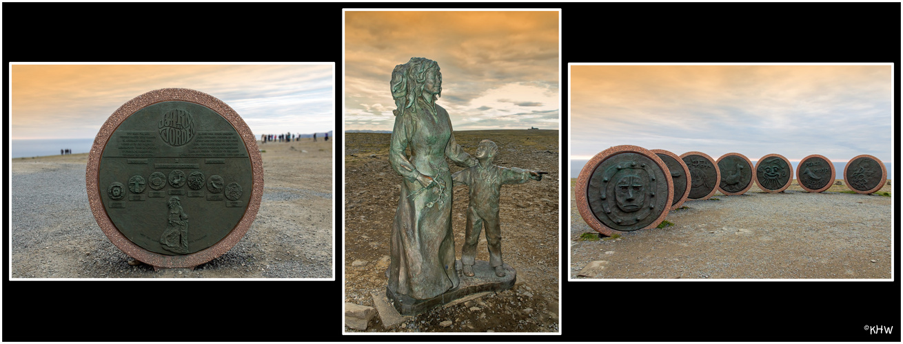 Denkmal der Kinder der Welt am Nordkap