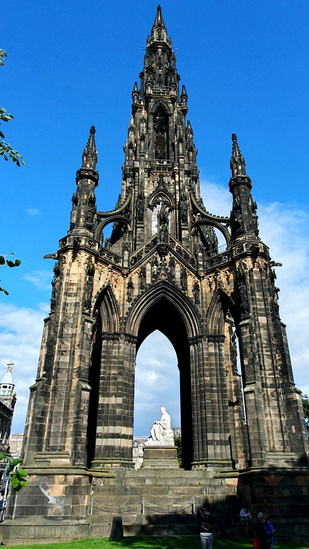 Denkmal für den Dichter Sir Walter Scott