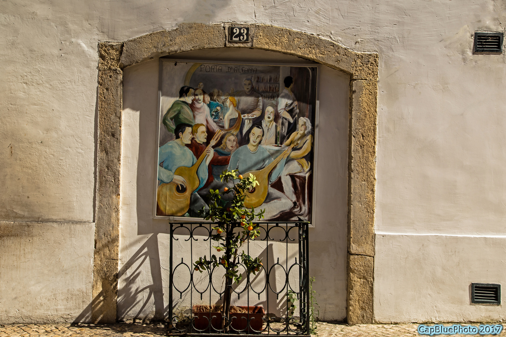 Denkmal für den Fado Alfama Lisboa