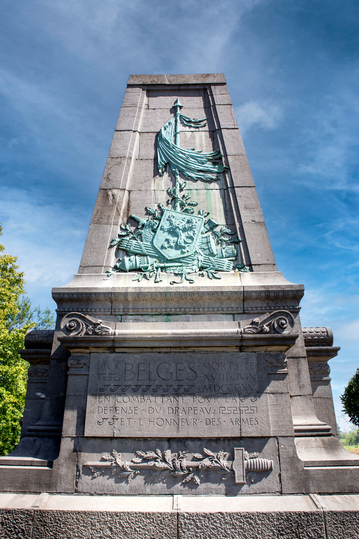 Denkmal für die Hannoveraner in Waterloo