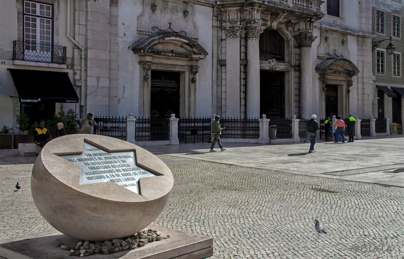 Denkmal für die jüdischen Opfer des Massakers von 1506