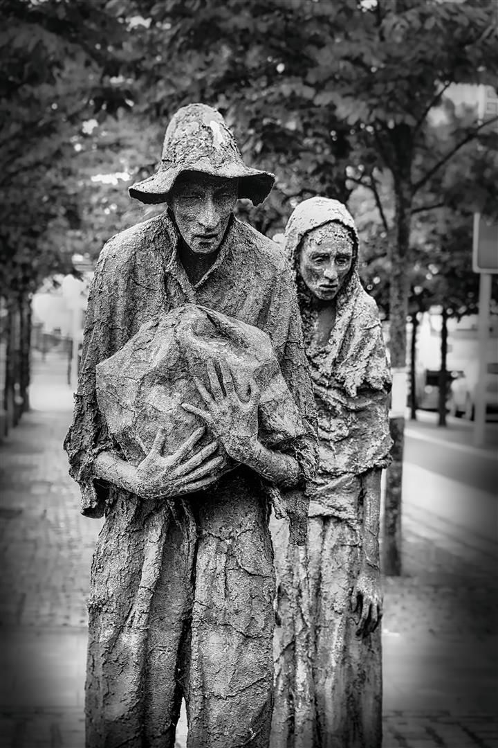 Denkmal  für die Opfer der Hungersnot, Dublin