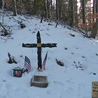 Denkmal für einen amerikanischen Soldaten in Bergstein Nordeifel