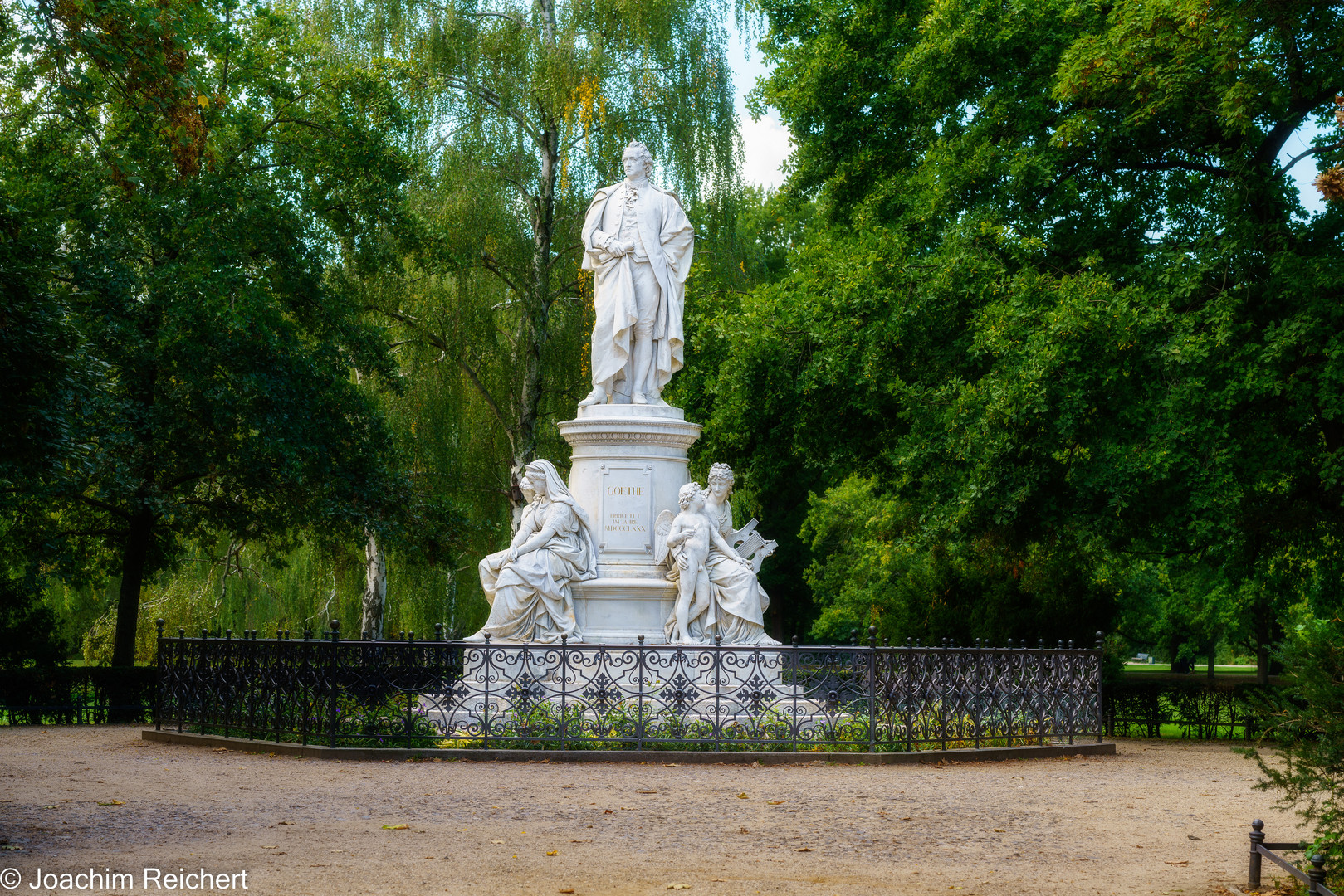 Denkmal für Johann Wolfgang von Goethe im Berliner Tiergarten