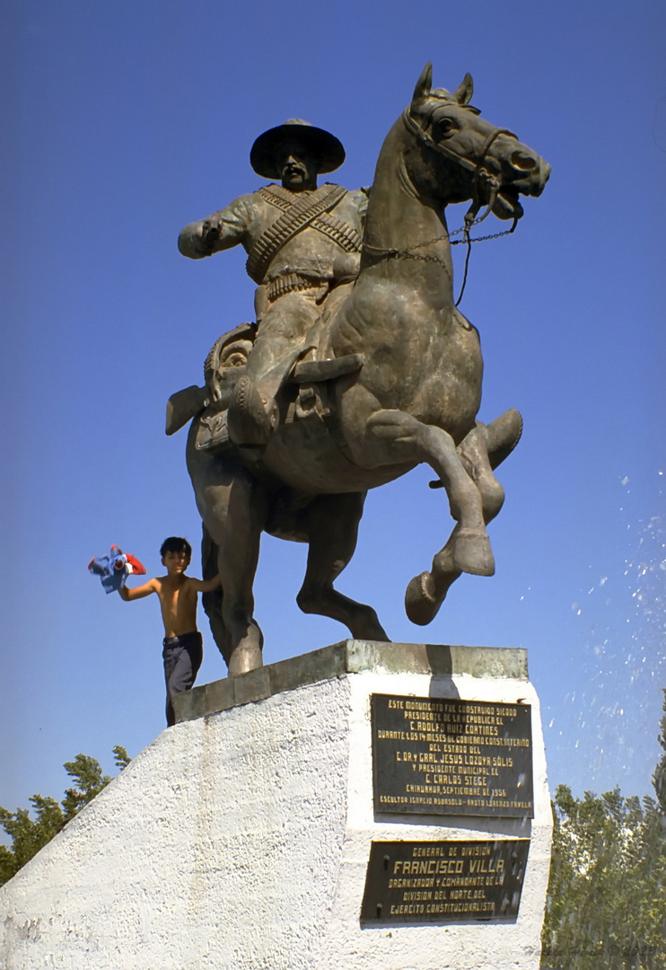 Denkmal für Pancho Villa..