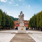 Denkmal für verunglückte Steinbrucharbeiter in Carrara