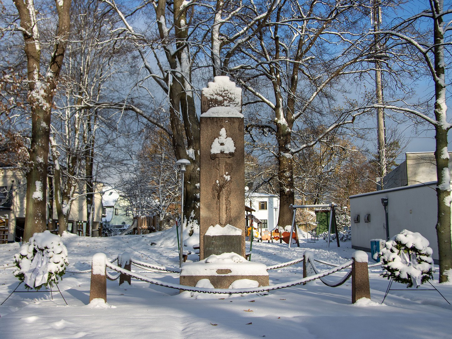 Denkmal im Kulturhauspark Zinnowitz