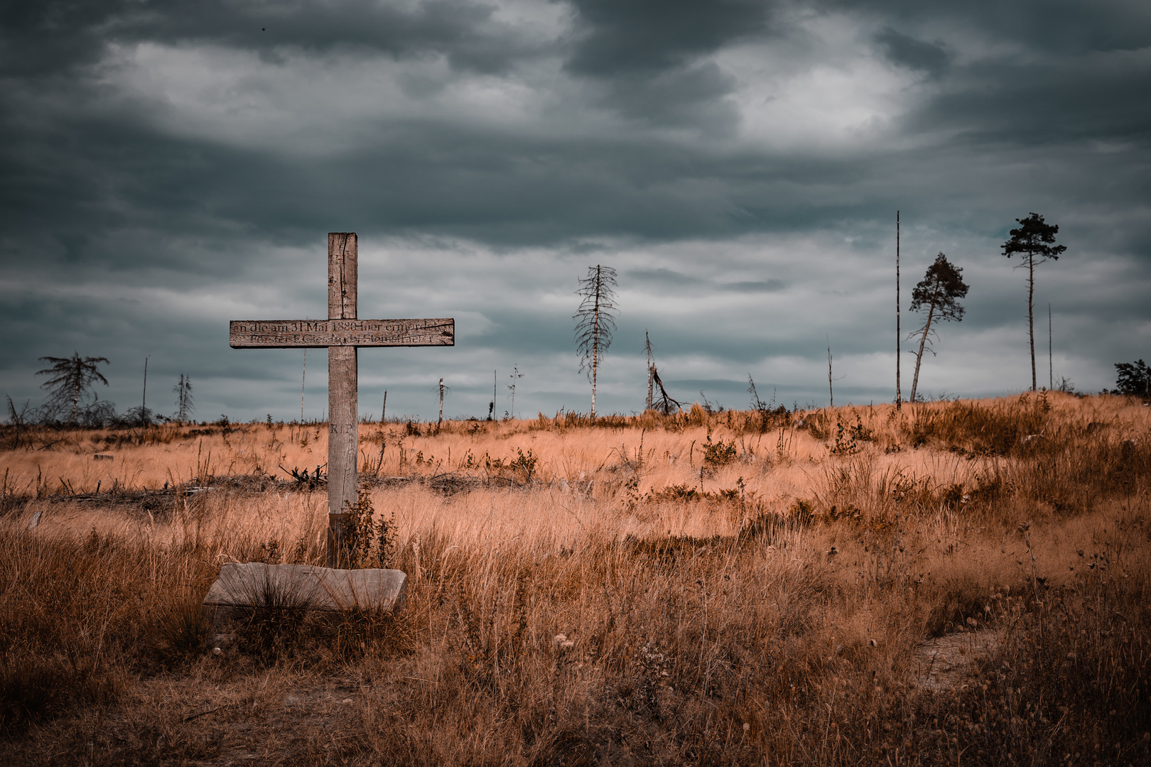 Denkmal in der Landschaft Foto & Bild architektur, fotos, wald Bilder