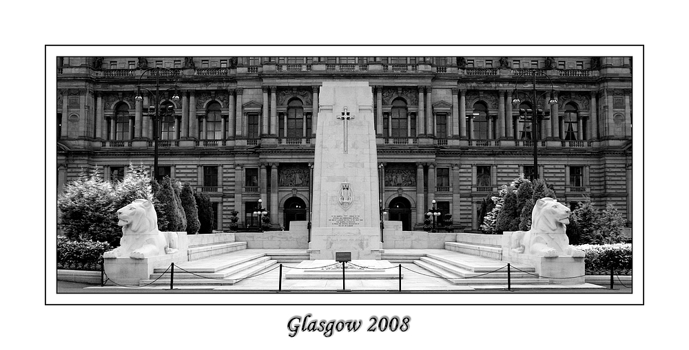 Denkmal in Glasgow