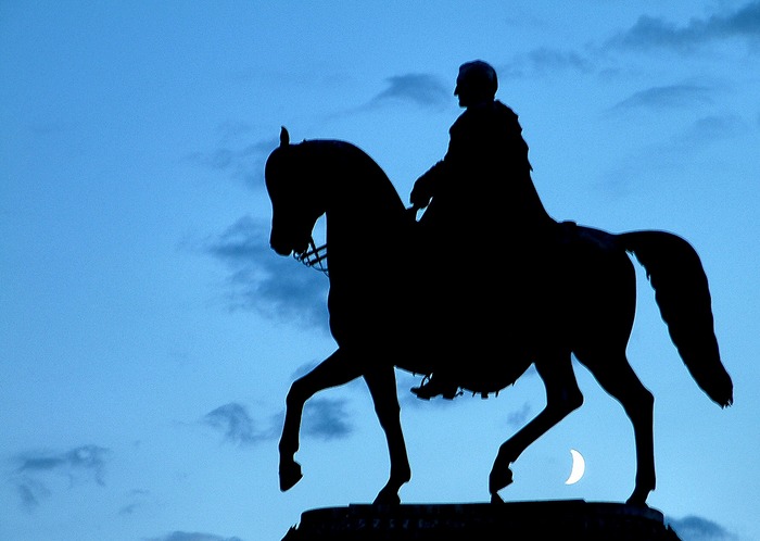 Denkmal König Johann in Dresden