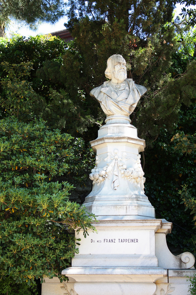 Denkmal von Dr.Franz Tappeiner in Meran