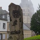 Denkmal zur Salzgewinnung in Mayen / Eifel