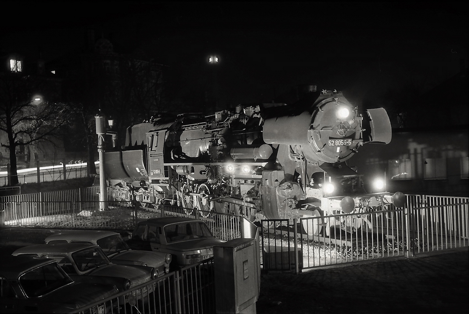 Denkmallok im Bahnhof Bautzen .