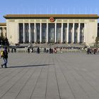 Denkwürdiger Ort - Die große Halle des Volkes am Tian an Men-Platz