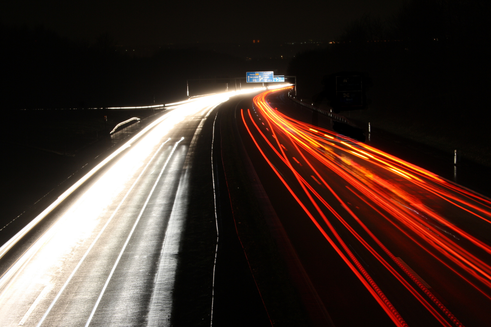 denn das Leben ist wie eine große Autobahn