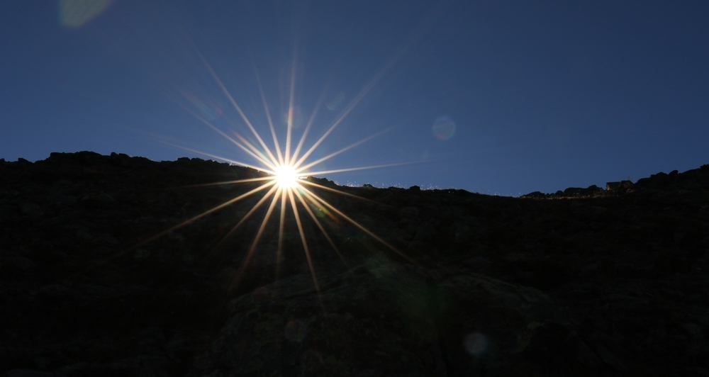 Denn immer immer wieder geht die Sonne auf.....