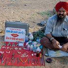 Dentist auf dem Pushkarfest in Rajasthan/indien