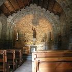 Dentro de la Ermita de Sant Bernat