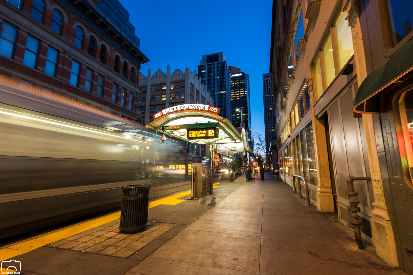 Denver in den frühen Morgenstunden