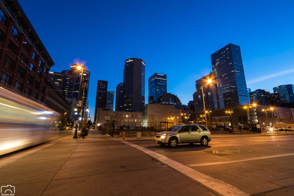 Denver in den frühen Morgenstunden