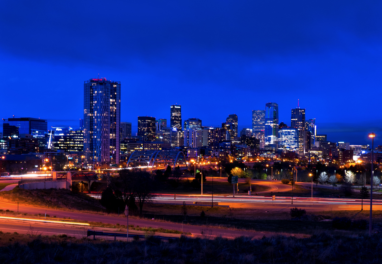 Denver Skyline @ Night