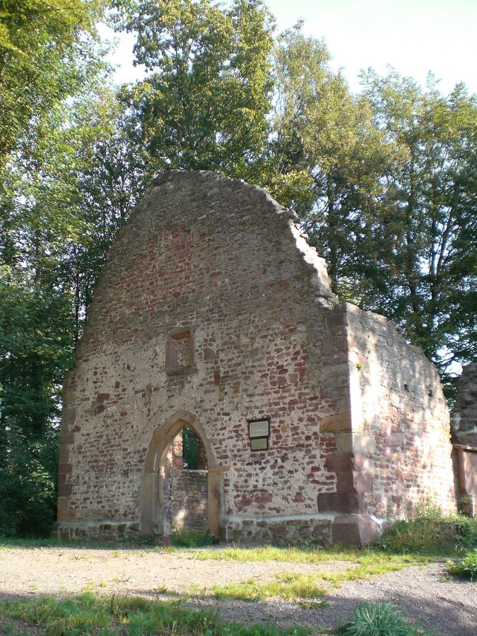 Denzlingen: die Ruine der St. Severins-Kapelle auf dem Mauracherberg