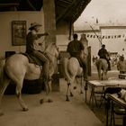 départ du bar, les chevaux assurent !