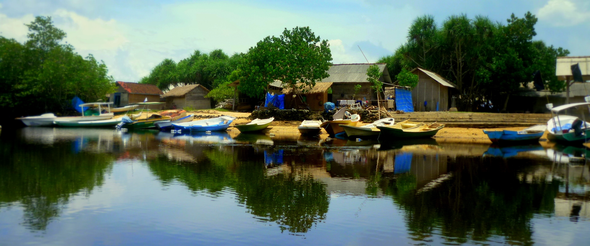 depart pour la mangrove