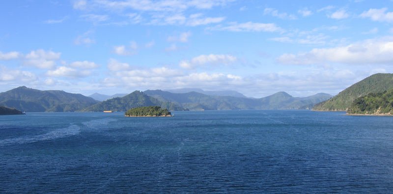 Departing Picton.