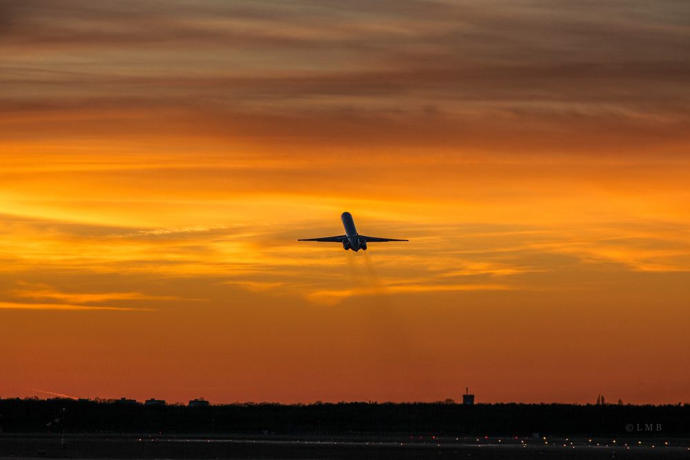 Departure after Sunset