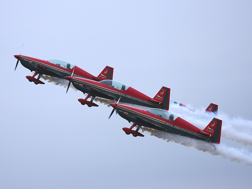 Departure Royal Jordanian Falcons Leeuwarden 2008