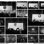 Depeche Mode in Wien - S/W Collage Handypics