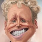 Depeche Mode Karikatur, Detail Martin Gore