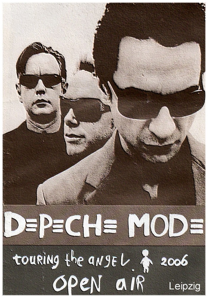 Depeche Mode Live in Leipzig auf der Festwiese 2006 (Scan)