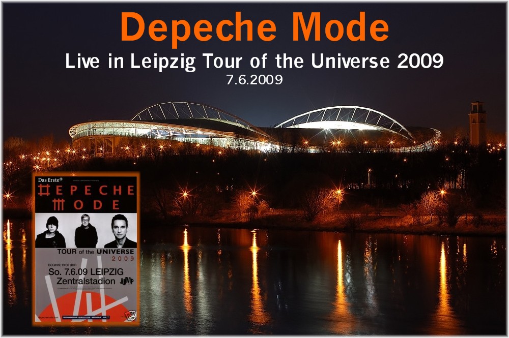 Depeche Mode Live Zentralstadion Leipzig 2009