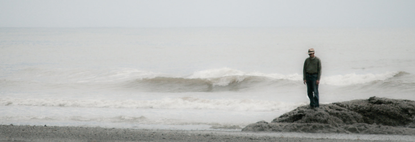 Depression an der Oregon coast, USA