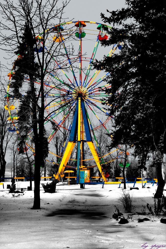 Depression auf dem Jahrmarkt