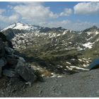 Depuis la Hourquette de Caderolles 2495m, lac de Bastan ou de Port Bielh.