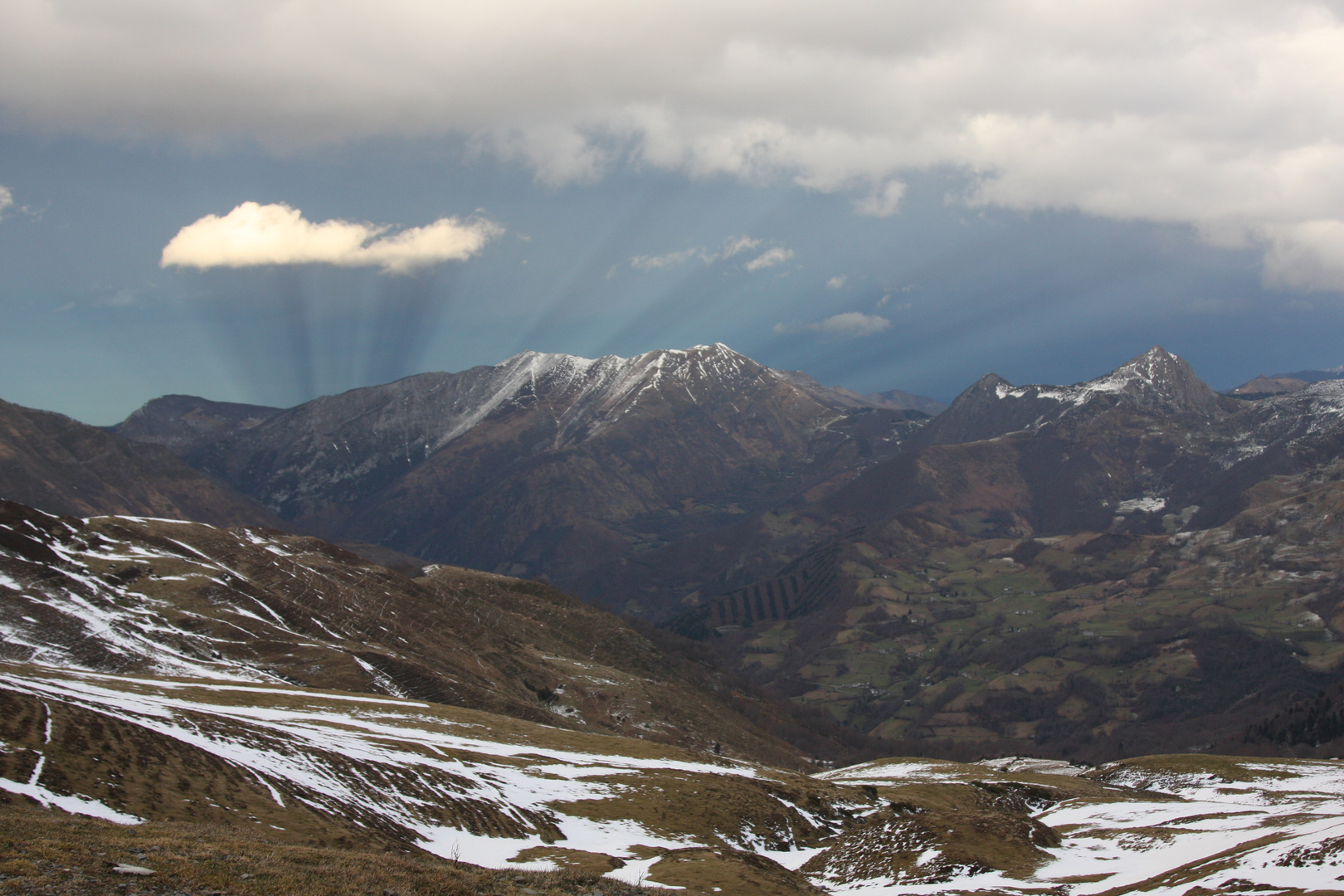 depuis le col d'Aubisque