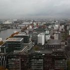 Depuis le dernier étage de la tour ouest de la TGB (20).La Seine et des ponts...