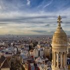 Depuis le dôme  du sacré coeur . 