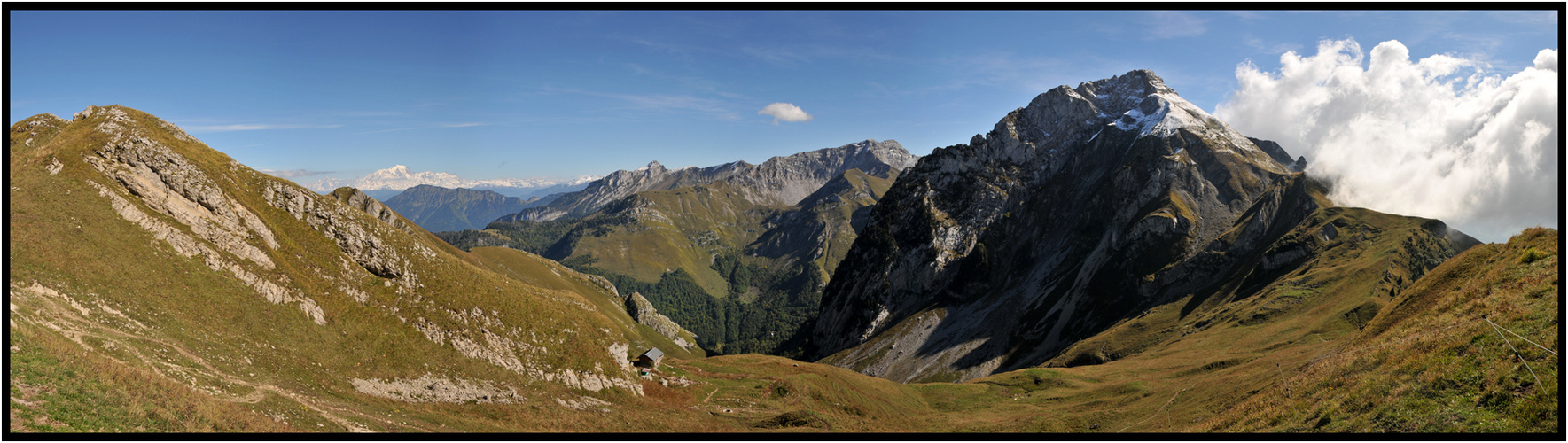 Depuis le mont Trelod