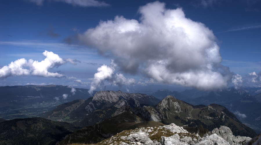 Depuis le mont Trelod