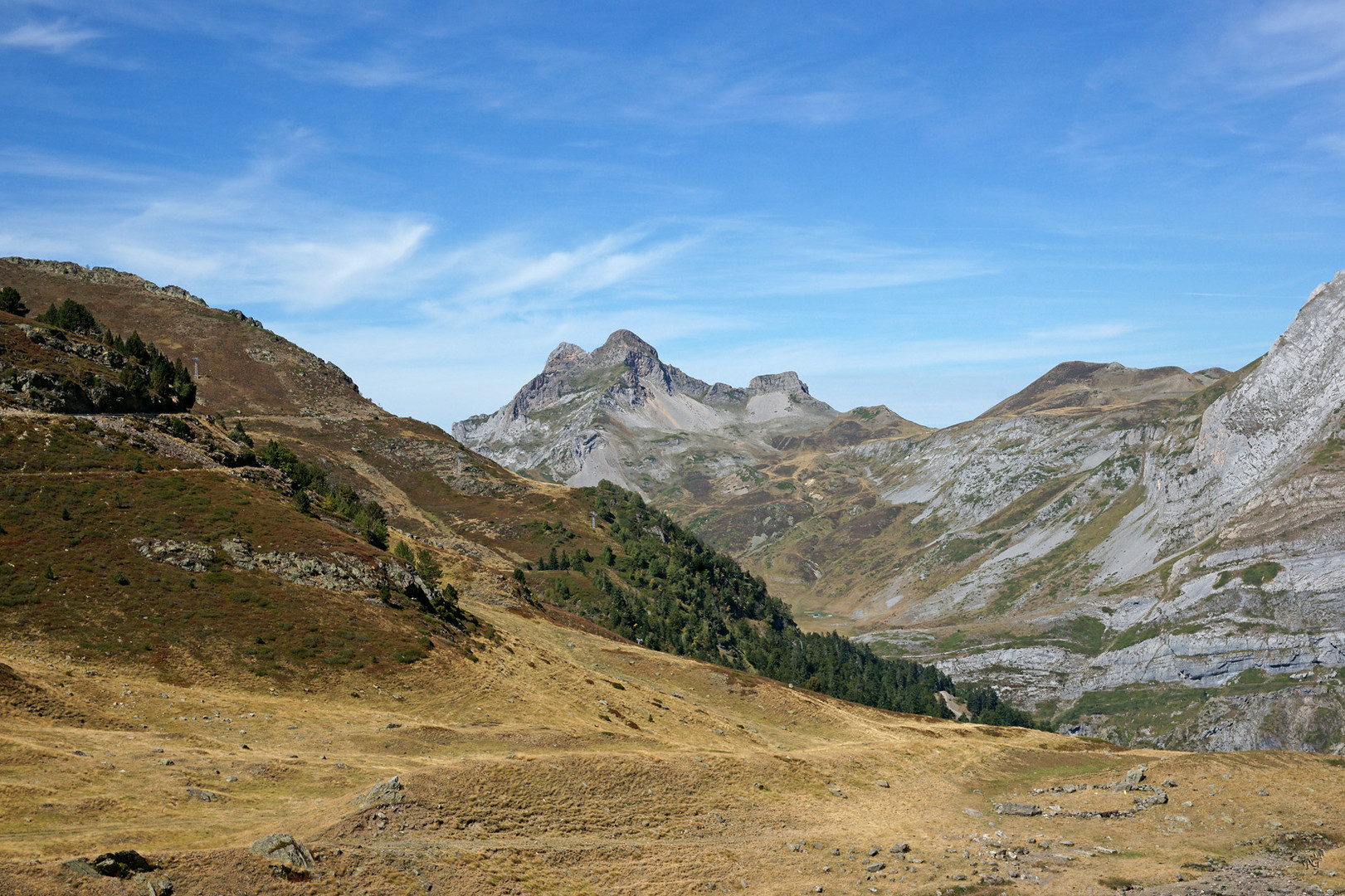 Depuis le petit train d'Artouste