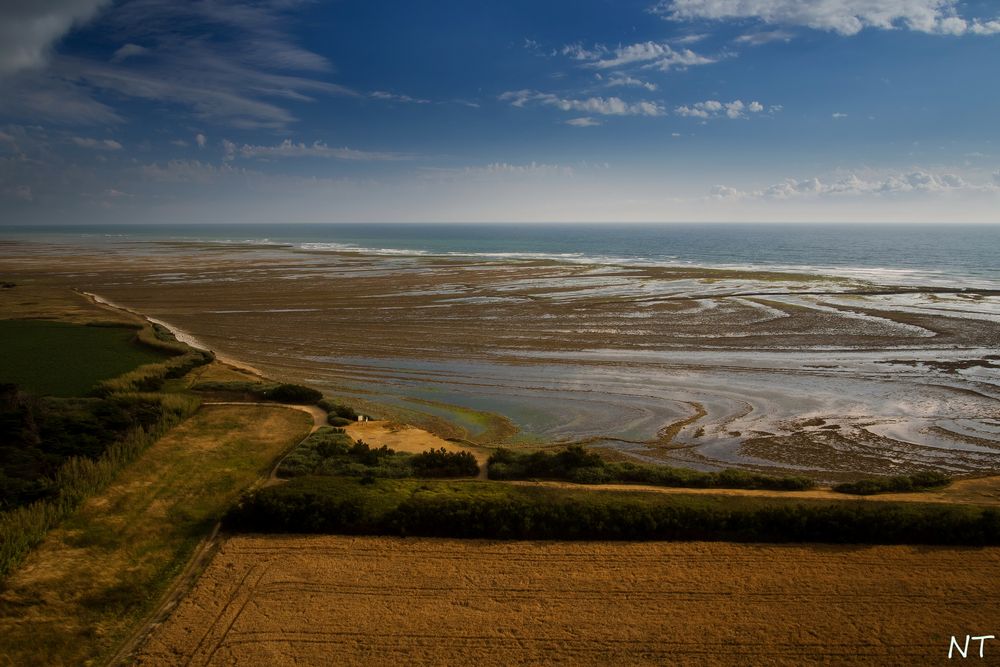 Depuis le phare de Chassiron.