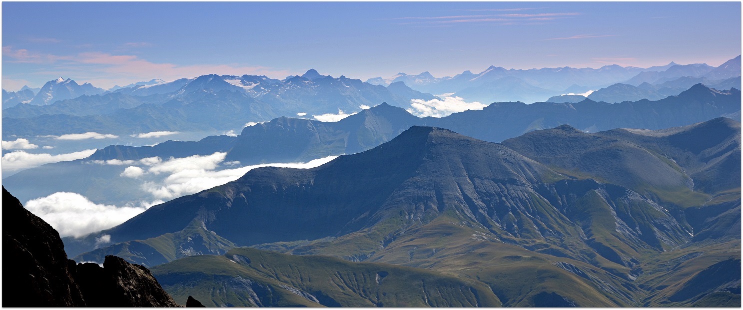 Depuis le Pic Blanc ( Alpe-d'Huez )