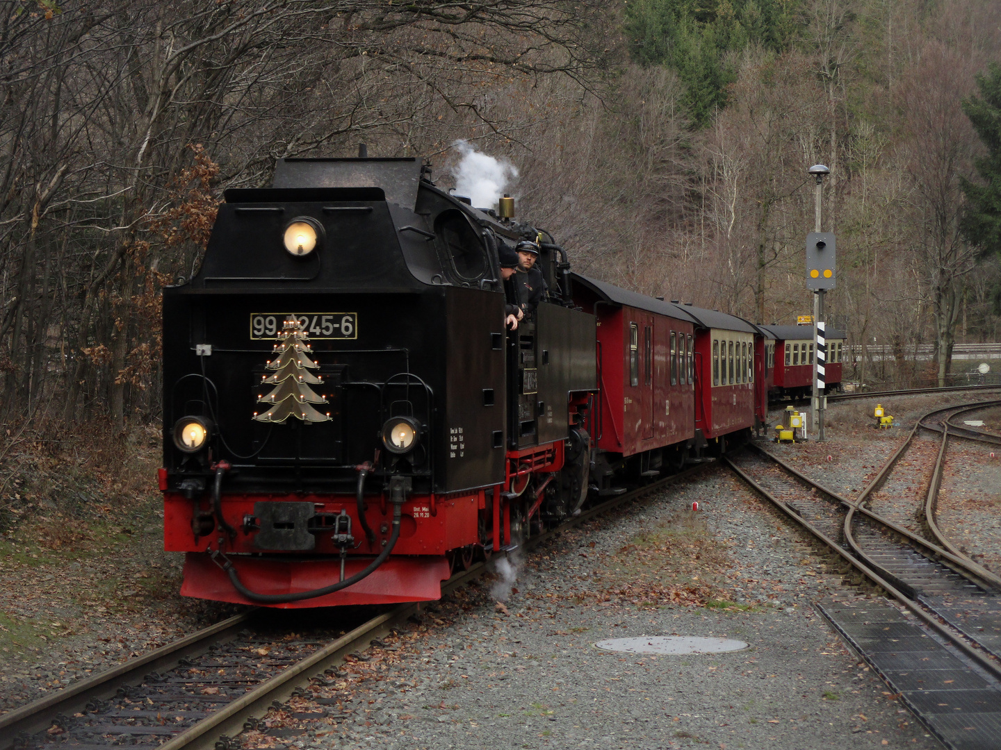 Der 1. Advent bei der HSB im Südharz.