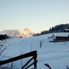 Der 1. Wintertag im Appenzell vor Sonnenschluss