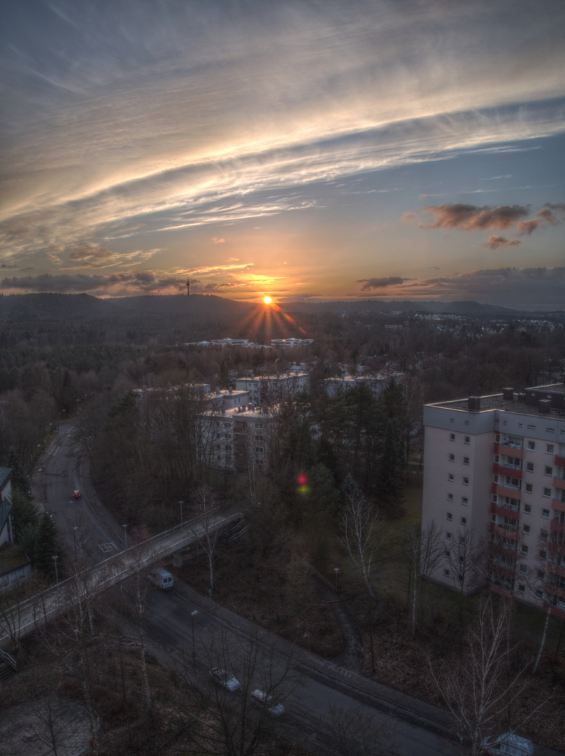 Der 1000. SOnnenuntergang