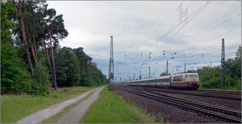 Der 118 auf der Riedbahn